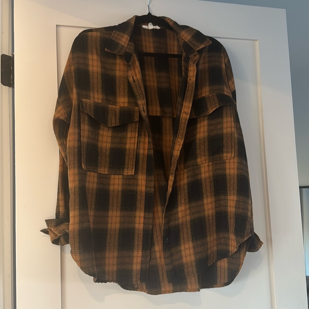 12th tribe oversized flannel